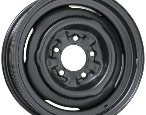 Wheel Vintiques 65 Series 15x5 O.E. Corvette Style Satin black 65-5534032