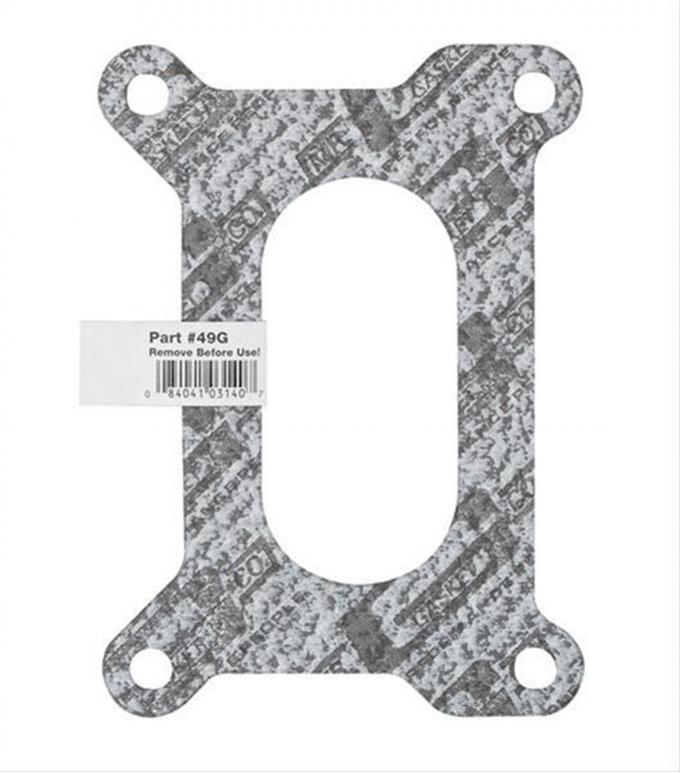 Mr. Gasket Performance Carburetor Base Gasket, Open Center, Bulk Packaged with UPC Label 49G