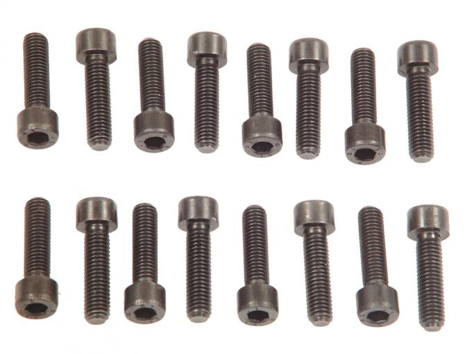 Mr. Gasket Header Bolts -M8-1.25 X 30mm Allen Head, Black Oxide 979G