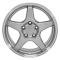 OE Replica Wheels CV01 - 17" Replica Wheel CV01 Fits Chevrolet Corvette - ZR1 Rim 17x9.5 Silver Wheel CV01-17095-5475-56SM