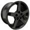 OE Replica Wheels CV06A - 18" Replica Wheel CV06 Fits Chevrolet Corvette - C6 Rim 18x9.5 Black Wheel CV06A-18095-5475-58B