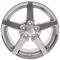 OE Replica Wheels CV06A - 18" Replica Wheel CV06 Fits Chevrolet Corvette - C6 Rim 18x9.5 Chrome Wheel CV06A-18095-5475-58C