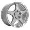 OE Replica Wheels CV01 - 17" Replica Wheel CV01 Fits Chevrolet Corvette - ZR1 Rim 17x9.5 Silver Wheel CV01-17095-5475-56SM