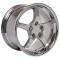 OE Replica Wheels CV05 - 18" Replica Wheel CV05 Fits Chevrolet Corvette - C5 Rim 18x10.5 Deep Dish Chrome CV05-D18105-5475-56C