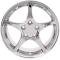 OE Replica Wheels CV05 - 17" Replica Wheel CV05 Fits Chevrolet Corvette - C5 Rim 17x8.5 Chrome Wheel CV05-17085-5475-58C