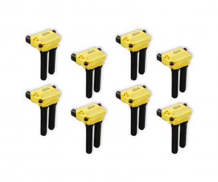 Accel Ignition Coil Gen 3 Dodge Chrysler Hemi 5.7L/6.1L/6.2L/6.4L, Dual Plug, Yellow 140038-8