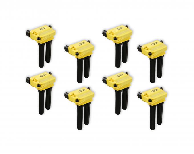 Accel Ignition Coil Gen 3 Dodge Chrysler Hemi 5.7L/6.1L/6.2L/6.4L, Dual Plug, Yellow 140038-8