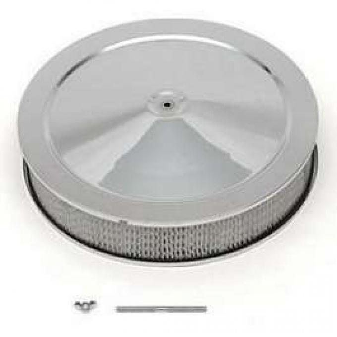 Chevy Air Cleaner, 14, Chrome, 1955-1957