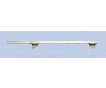 Chevy Front Door Glass Setting Channel, Left, 4-Door Sedan & Wagon, 1955-1957