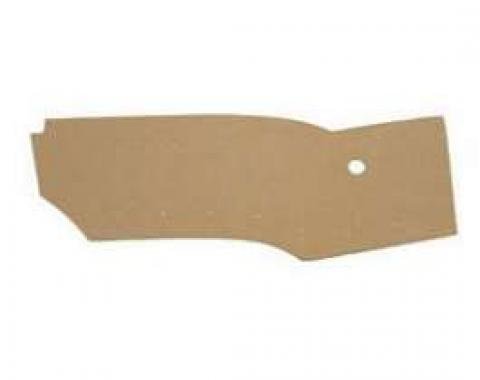 Chevy Cardboard Interior Rear Quarter Panels, 2-Door Hardtop, 1956-1957