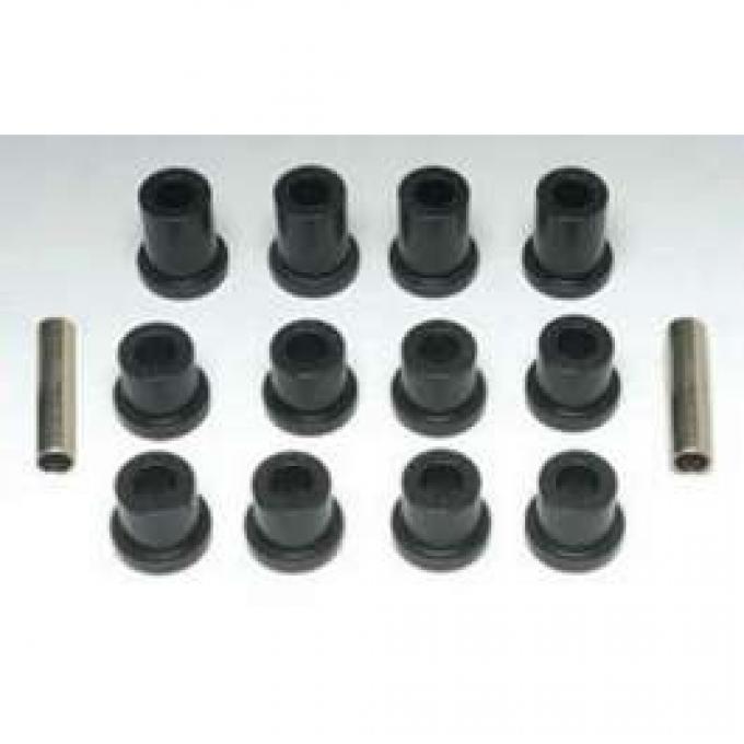 Chevy Leaf Spring Bushing Set, Urethane, 1956-1957