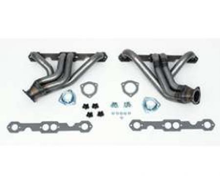 Chevy Headers, Shorty 3, 4 Length, Small Block, 1955-1957