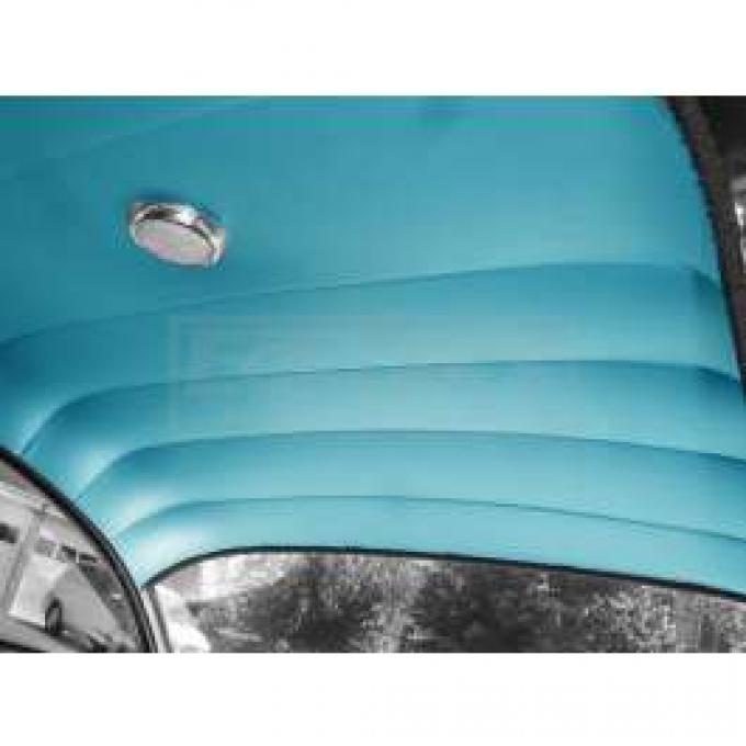 Perforated Headliner, Belair Nomad 2 Door Wagon, Beige, 1955-1956