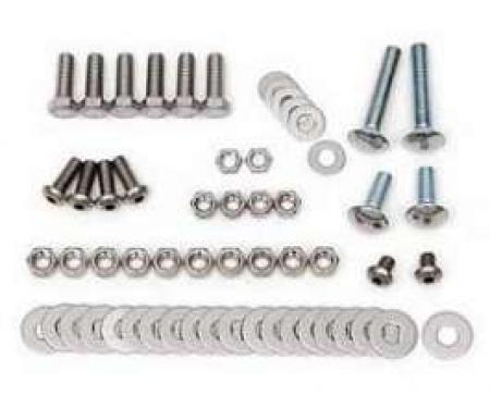 1955 Rear Bumper Stainless Steel Bolt, Hardware Kit