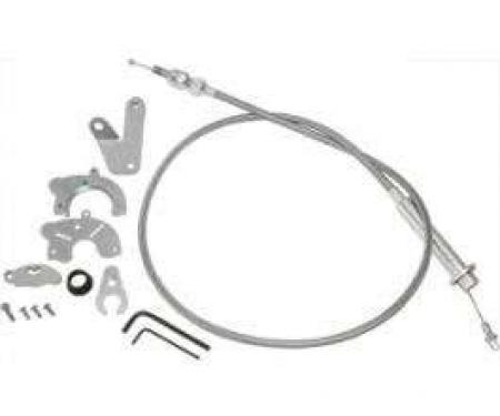 Chevy TV Cable Kit, LS1, LS2, LS3 And LS6 Engines, For 200R4 & 700R4 Transmissions, 1955-1957