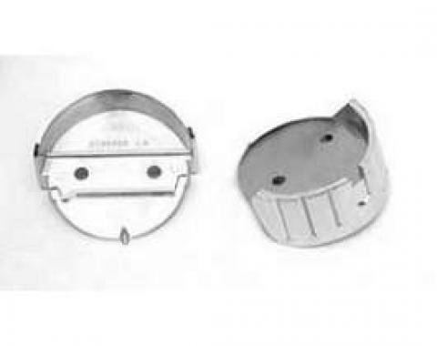 Chevy Hood Scoop Backing Plates, 1957