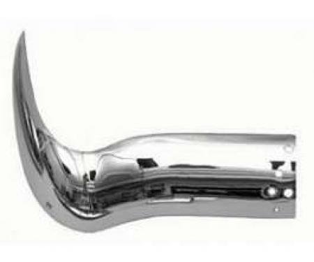 Chevy Bumper End, Rear, Left, 1955