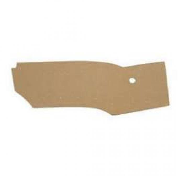 Chevy Cardboard Interior Rear Quarter Panels, 2-Door Hardtop, 1956-1957