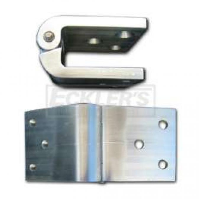 Chevy Tailgate Hinges, Billet Aluminum, For Nomad, 1955-1957