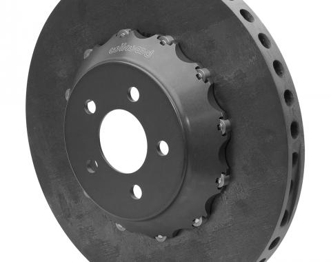 Wilwood Brakes C/SiC Rotor & Bobbin Mount Hat Assembly 165-15357