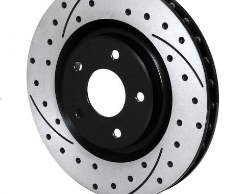 Wilwood Brakes SRP Drilled Performance Rotor & Hat 160-14043-BK