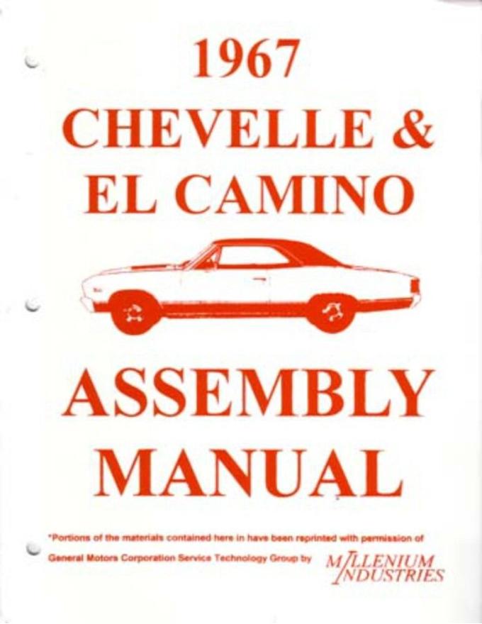 El Camino Factory Assembly Manual, 1967