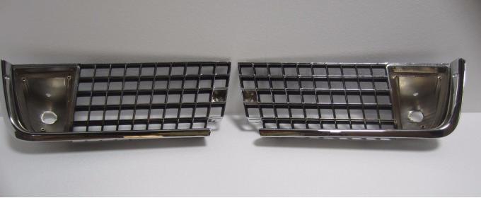 Corvette Front Grilles, Exact Reproduction, 1970-1971