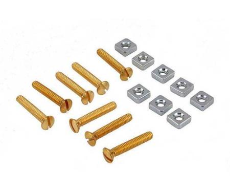 Step Plate Mounting Screws Brass #1090-B