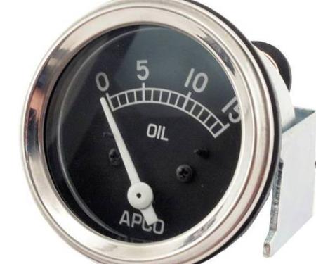 Apco Oil Pressure Gauge 0-15 Lbs A-6602