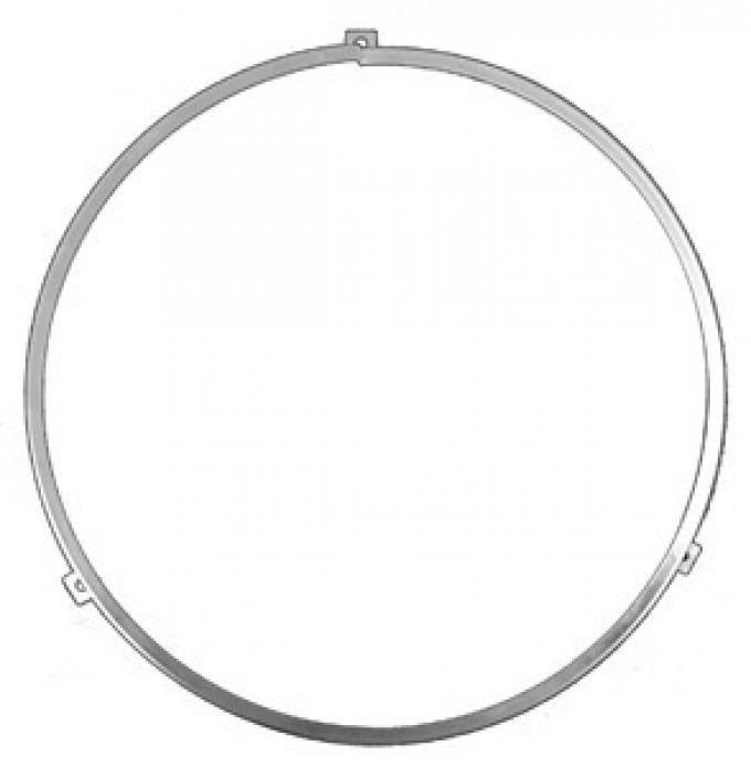 Key Parts '47-'55, '62-'66. '67-'72 Headlight Retaining Ring 0846-541