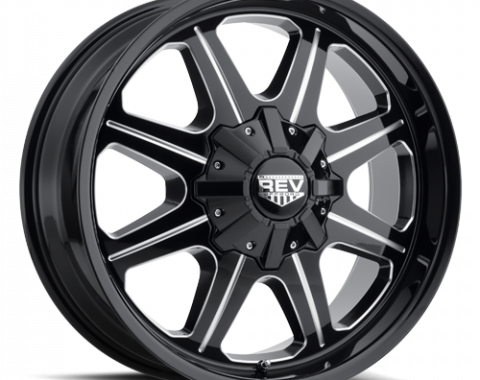 REV Wheels Off Road 823 Series, 17x9, 4.53 BS, 5x5 / 5x5.5 823M-7903212