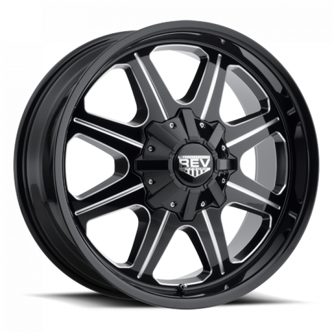 REV Wheels Off Road 823 Series, 17x9, 4.53 BS, 5x5 / 5x5.5 823M-7903212