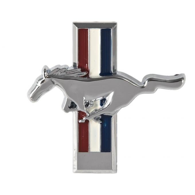 Daniel Carpenter 1991-1993 Ford Mustang Dash Emblem Badge Chrome Pony & Tri-Bar Running Horse F1ZZ-6104460