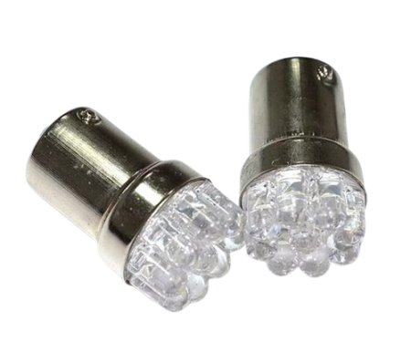 Redline Restomotive® 2 Piece 1156 LED Light Bulbs with 9 Miniature Hyper White LEDs