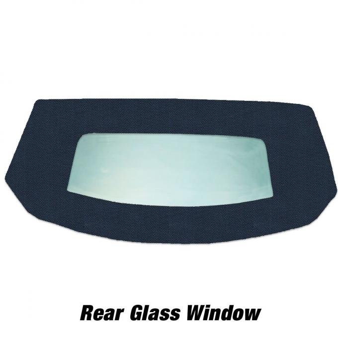 Kee Auto Top HG0133TN16SP Convertible Rear Window - Vinyl, Direct Fit