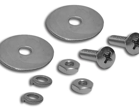 Redline Restomotive® 1963-1967 Chevrolet Corvette Convertible Top Rear Latch Screw Set