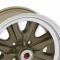 Legendary Wheels 15 X 7 Legendary HB44 Alloy Wheel, 4 on 4.5 BP, 4.25 BS, 4 Lug, Gold Haze LW90-50744F