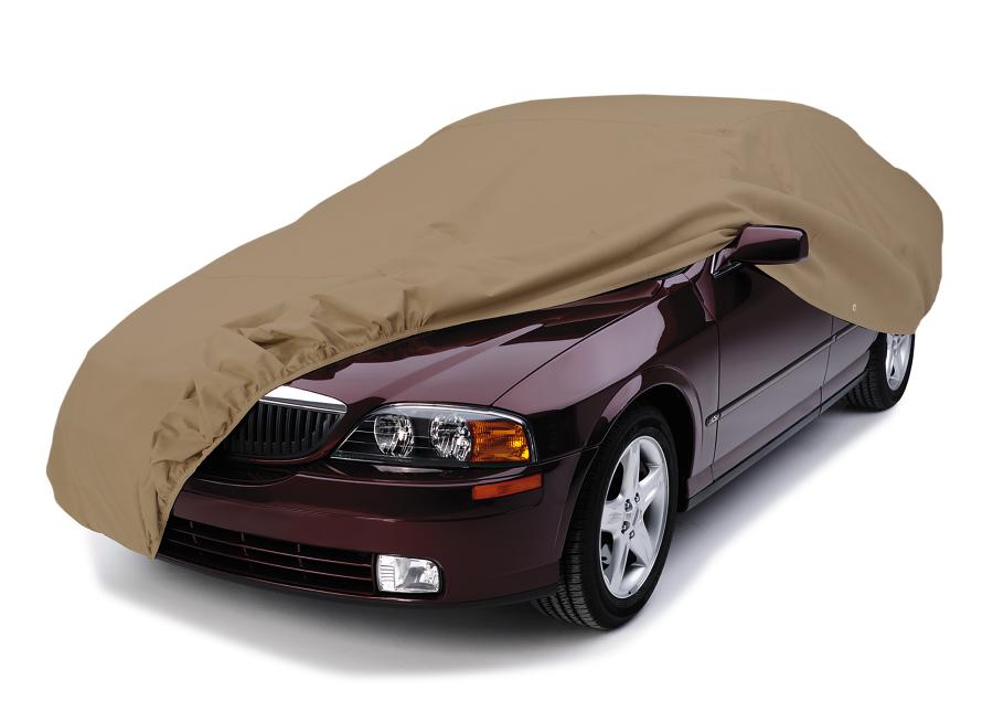 Covercraft Custom Fit Car Cover for Acura Camaro Deluxe Block-It 380 Series Fabric, Taupe - 1