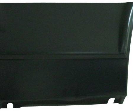 AMD Front Fender Lower Rear Repair Panel w/ Brace, RH 205-3567-R