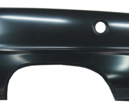 AMD Quarter Panel Skin w/ Door Jamb, LH, 66-67 Chevy II Nova 710-3066-L