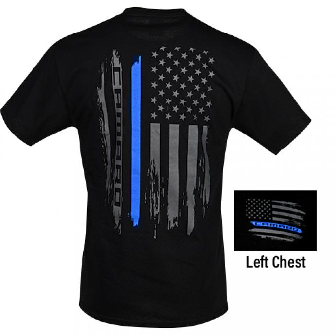 Camaro Police Service Flag T-Shirt