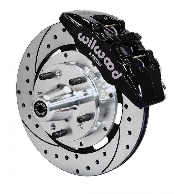 Wilwood Brakes Forged Dynapro 6 Big Brake Front Brake Kit (Hub) 140-10741-D