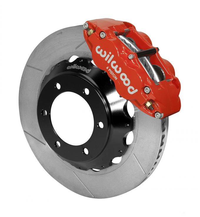 Wilwood Brakes Forged Narrow Superlite 6R Big Brake Front Brake Kit (Hat) 140-14578-R