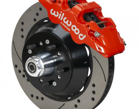 Wilwood Brakes 1968-1972 Ford F-100 AERO6 Big Brake Front Brake Kit 140-14842-DR