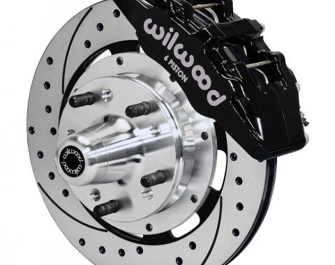 Wilwood Brakes Forged Dynapro 6 Big Brake Front Brake Kit (Hub) 140-12836-D