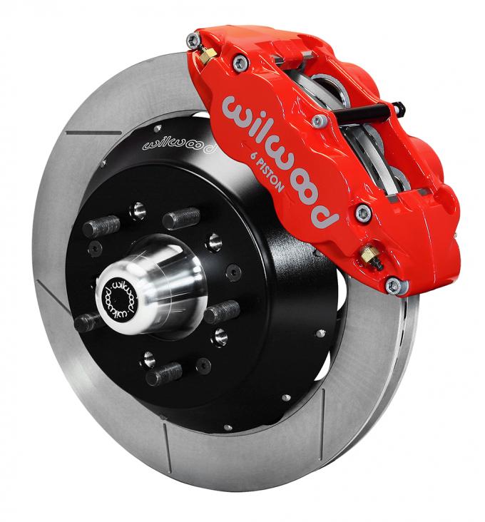 Wilwood Brakes Forged Narrow Superlite 6R Big Brake Front Brake Kit (Hub) 140-9802-R