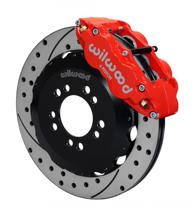 Wilwood Brakes 2013-2014 Ford Focus Forged Narrow Superlite 6R Big Brake Front Brake Kit (Hat) 140-13019-DR