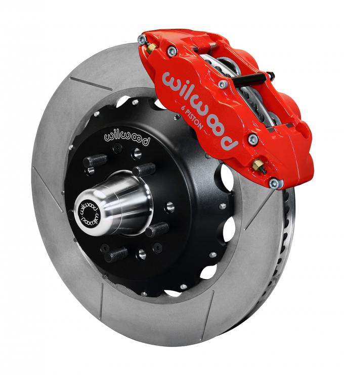 Wilwood Brakes Forged Narrow Superlite 6R Big Brake Front Brake Kit (Hub) 140-12465-R