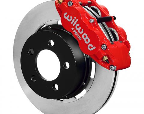 Wilwood Brakes Forged Narrow Superlite 4R Big Brake Front Brake Kit (Hat) 140-12576-R