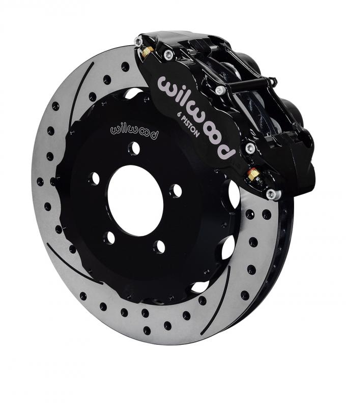 Wilwood Brakes Forged Narrow Superlite 6R Big Brake Front Brake Kit (Hat) 140-13765-D